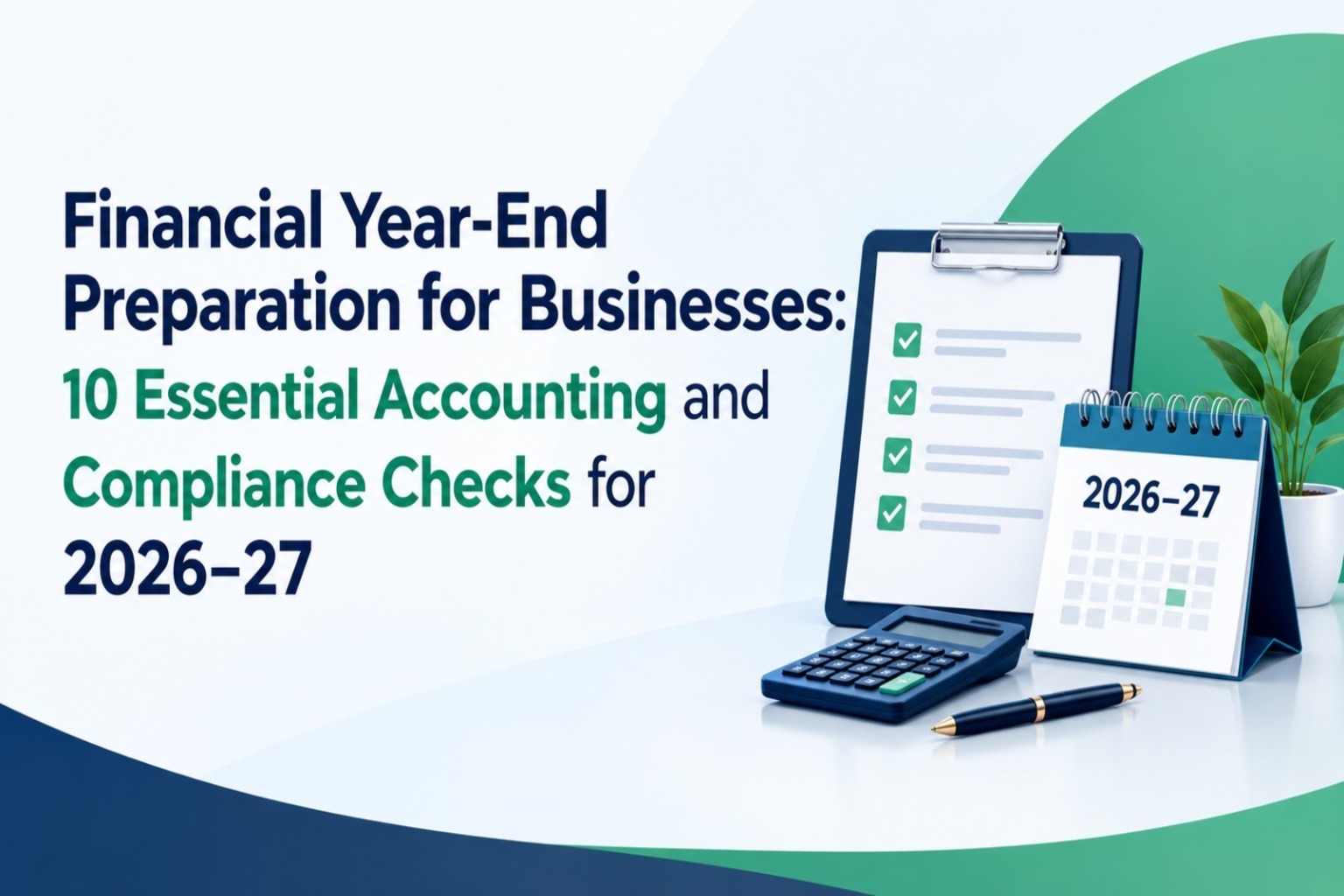Financial Year-End Preparation for Businesses: 10 Essential Accounting and Compliance Checks for 2026–27